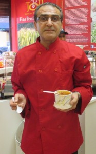Chef Saeed Pourkay, proud proprietor of A Taste of Persia.