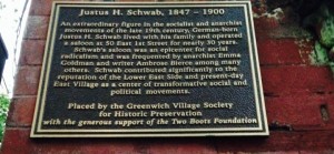 Schwab plaque